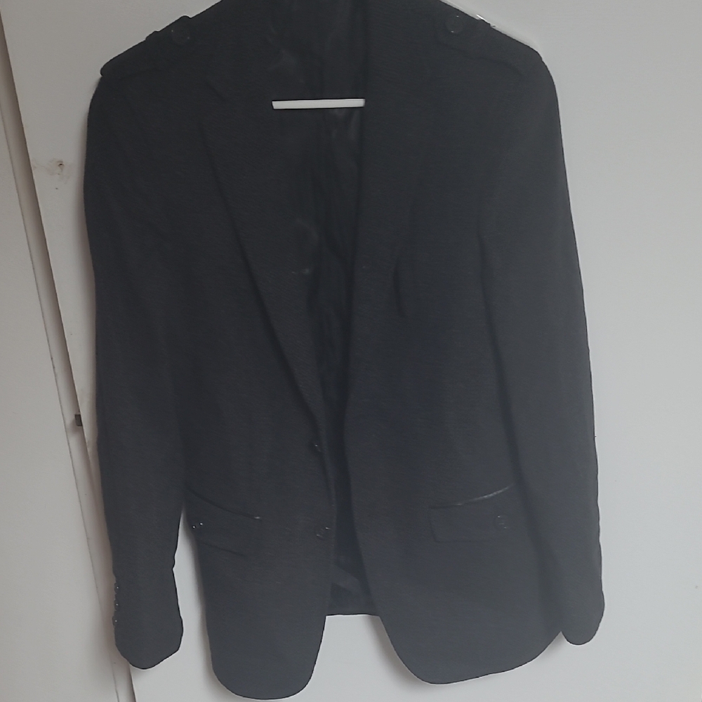 Classic Black Men's Sport Coat Blazer
